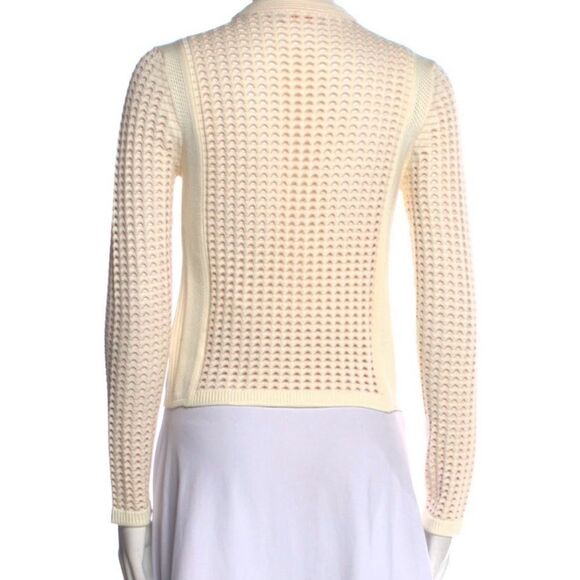 Tory Burch Tops - Chic Cream Knit Sweater